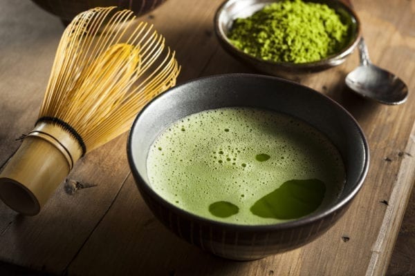 Matcha-Pulver