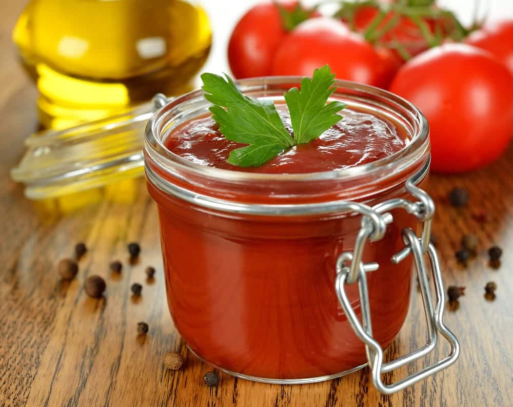 selbst gemachte Tomatensauce
