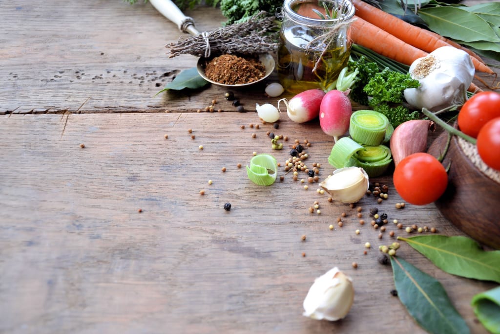 Zutaten zum Einwecken