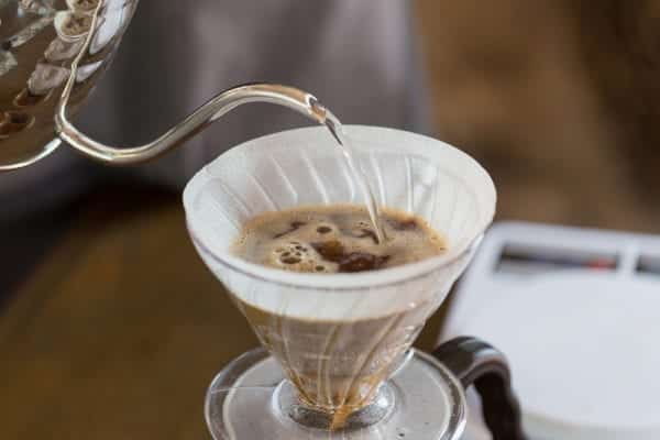 Handfilter für die Zubereitung von Kaffee