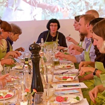 Das Team der Olivenöl-Kochschule Olio Piceno Heidi Rauch und Michael-A. Konitzer – Olivenöl-Kurse in München