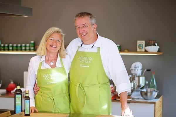 Das Team der Olivenöl-Kochschule Olio Piceno Heidi Rauch und Michael-A. Konitzer – Olivenöl-Kurse in München