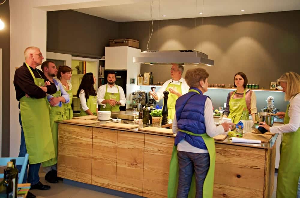 Das Team der Olivenöl-Kochschule Olio Piceno Heidi Rauch und Michael-A. Konitzer – Olivenöl-Kurse in München