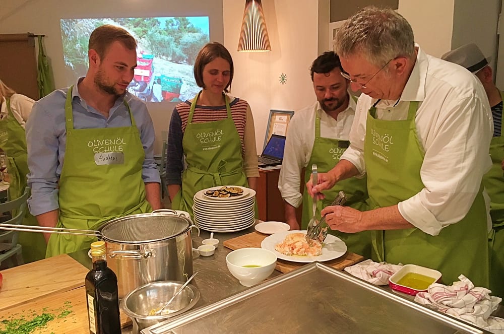 Das Team der Olivenöl-Kochschule Olio Piceno Heidi Rauch und Michael-A. Konitzer – Olivenöl-Kurse in München