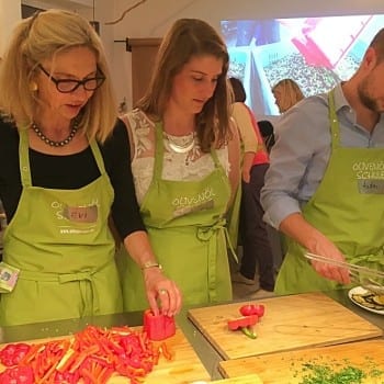 Das Team der Olivenöl-Kochschule Olio Piceno Heidi Rauch und Michael-A. Konitzer – Olivenöl-Kurse in München