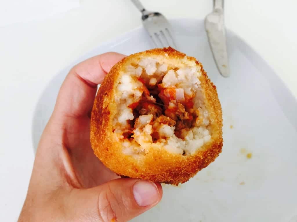 Streetfood aus Sizilien: Arancini