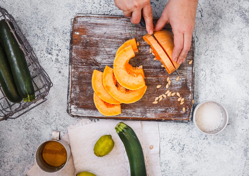 Kochkurse bei Miomente - Hokkaido kann mit Schale verarbeitet werden - Entdeckermagazin - Miomente