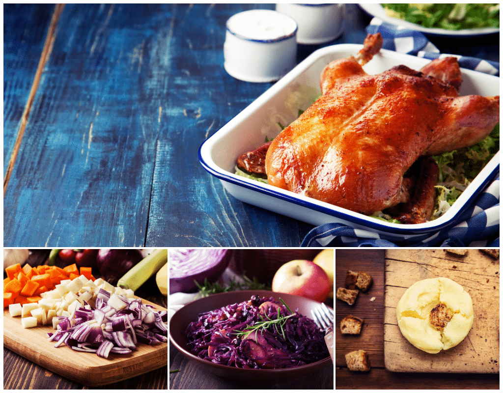 Traditionelles Weihnachts-Menü - Hauptgang - Gänsebraten -Entdeckermagazin Miomente