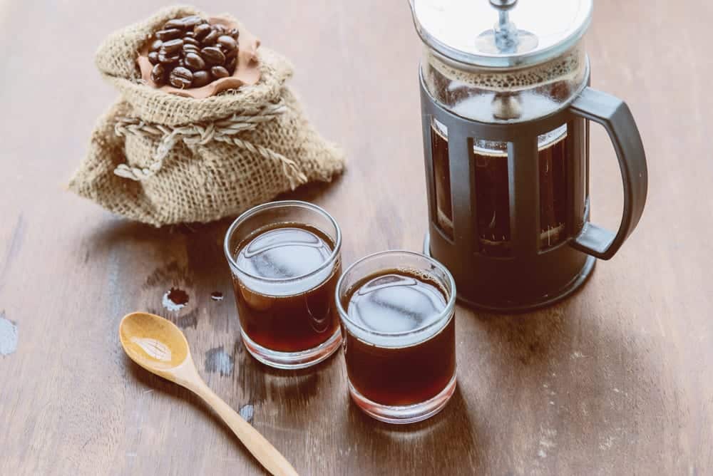 Die French Press sorgt für ein vollmundiges Kaffeearoma.