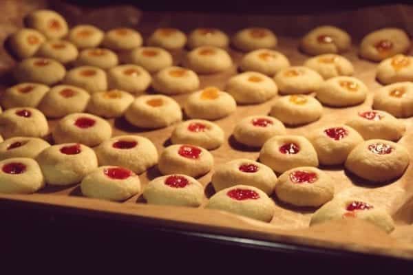 Miomente Weihnachtsrezept für Engelsaugen: Engelsaugen im Rohr