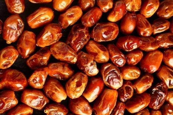 Datteln für orientalischen Hack-Kürbisauflauf