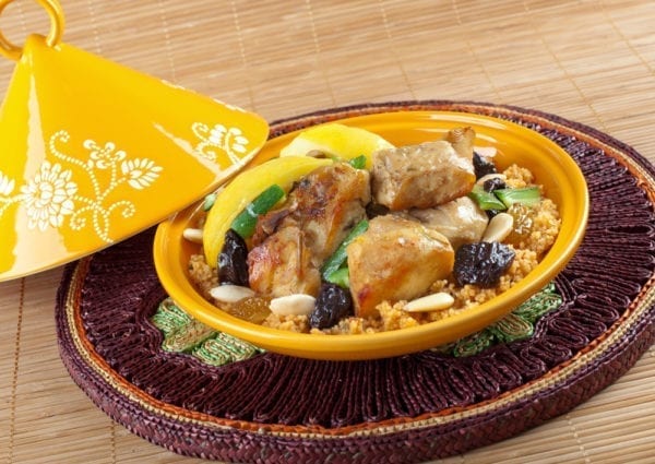 Rezept für Tajine mit Huhn und Gemüse