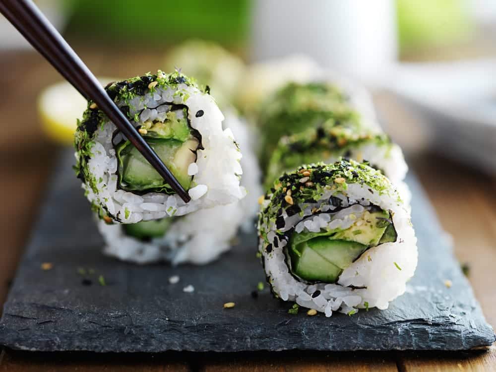Gurke für Sushi - Sushi selber rollen