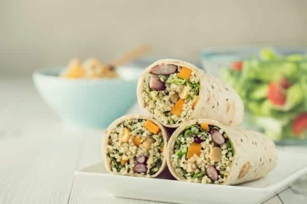 Quinoa-Wraps