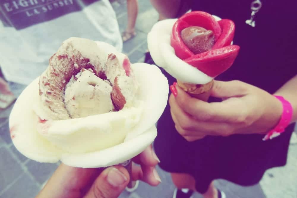 Eis als Rose - Entdeckermagazin - Miomente