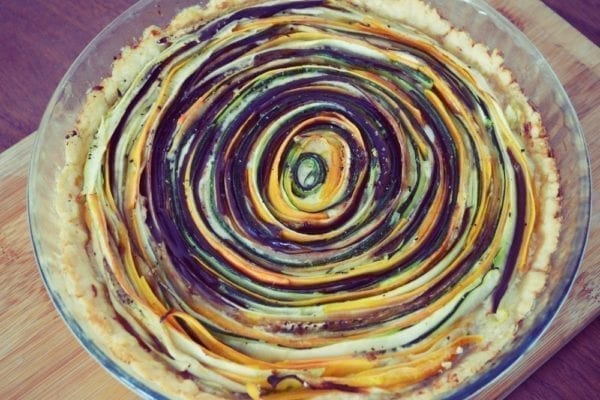 Oster-Highlights - Rezept für eine Gemüse Spiral Tarte | Miomente Entdeckermagazin