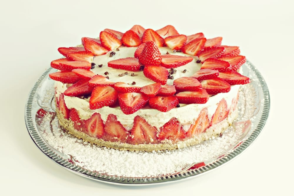 Vegane Kochkurse bei Silvia Lehmann aus Stuttgart - Erdbeertorte | Miomente Entdeckermagazin