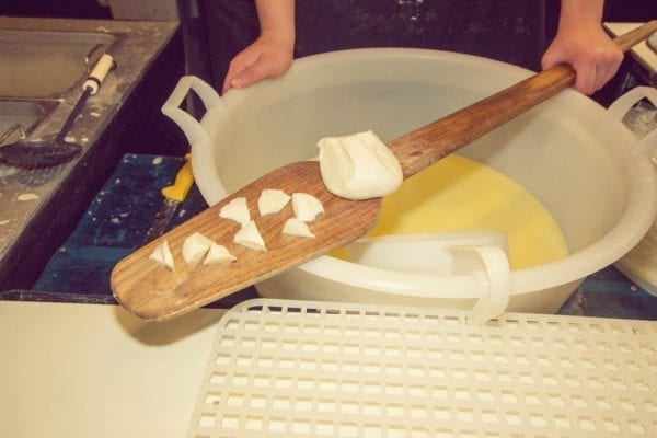 Trendkäse Burrata - handgemachte Herstellung in Apulien - Entdeckermagazin Miomente