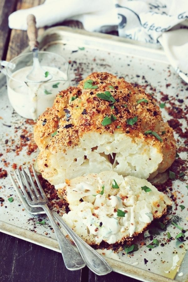 Schnelles Rezept: Blumenkohl mit Tahini - Entdeckermagazin - Miomente