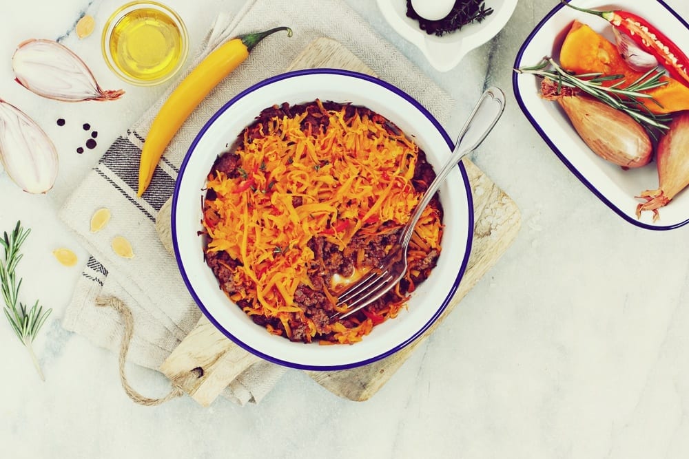 Kürbis-Hack-Auflauf mit Hokkaido - Entdeckermagazin - Miomente