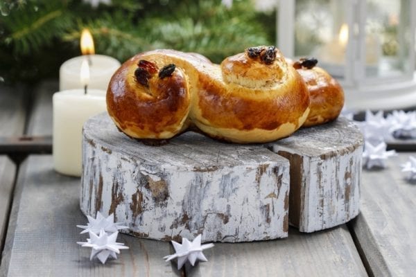 Traditionelles Weihnachtsgebäck aus Schweden: Julkuse