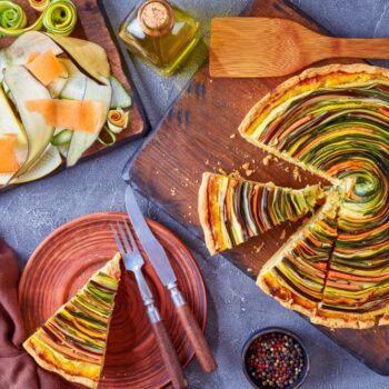 Gemüse-Spiral-Tarte