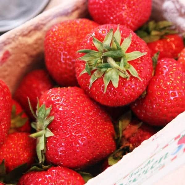 Rezept für Erdbeer-Spargel-Salat mit Vanille-Vinaigrette von Koch Markus Kieslich - Kochkurse in Wolfratshausen, München | Miomente Entdeckermagazin