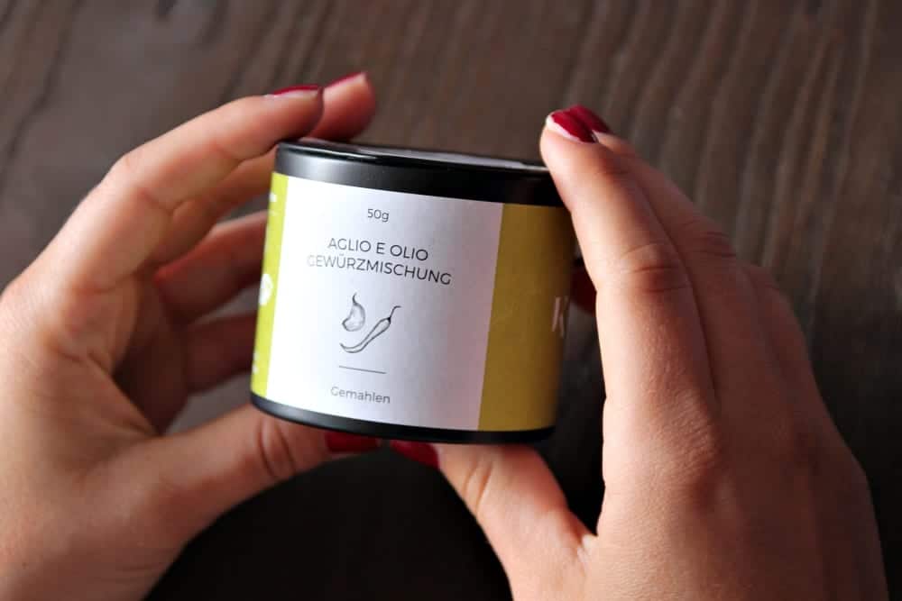 Handgemachte Gewürzmischungen von Markus Kieslich – Aglio e olio - Entdeckermagazin Miomente