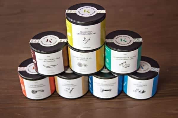 Handgemachte Gewürzmischungen von Markus Kieslich – verschiedene Gewürze - Entdeckermagazin Miomente