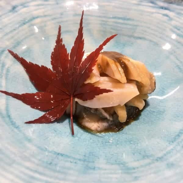 Herbstlich inspiriertes Kaiseki