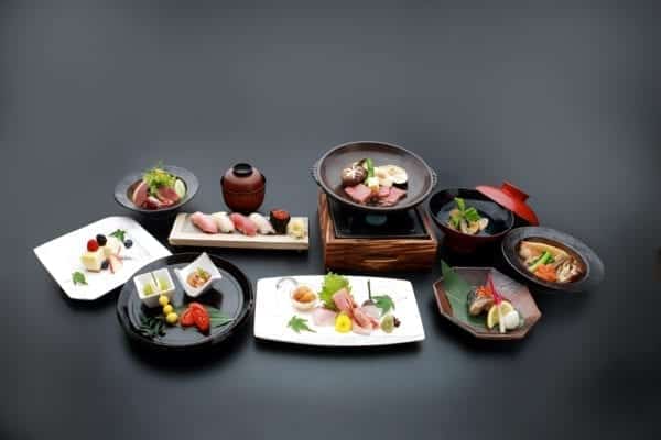 Mehrgängiges Kaiseki-Menü