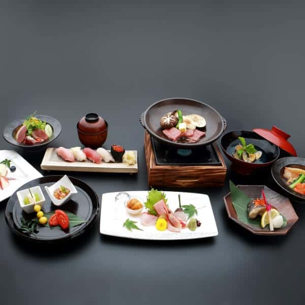 Mehrgängiges Kaiseki-Menü