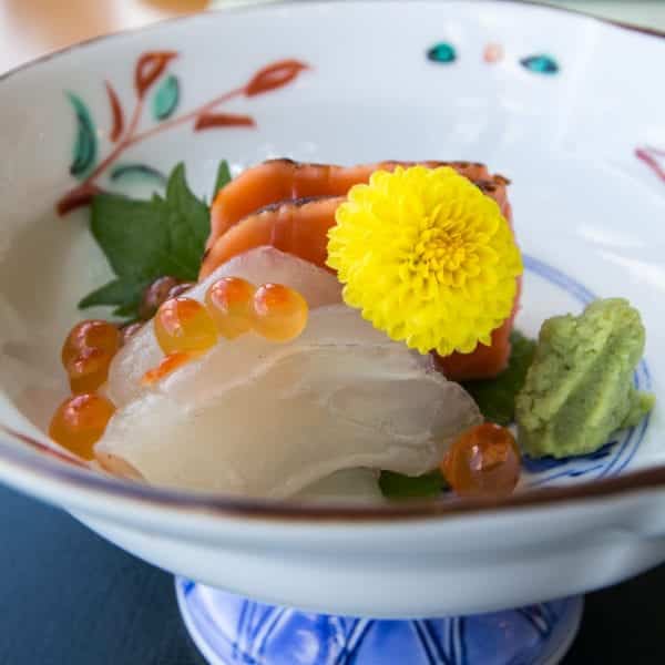 Mukozuke - saisonales Sashimi