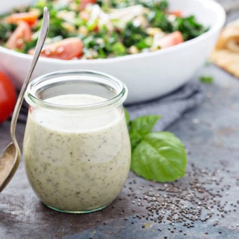 Dressing mit Kräutern