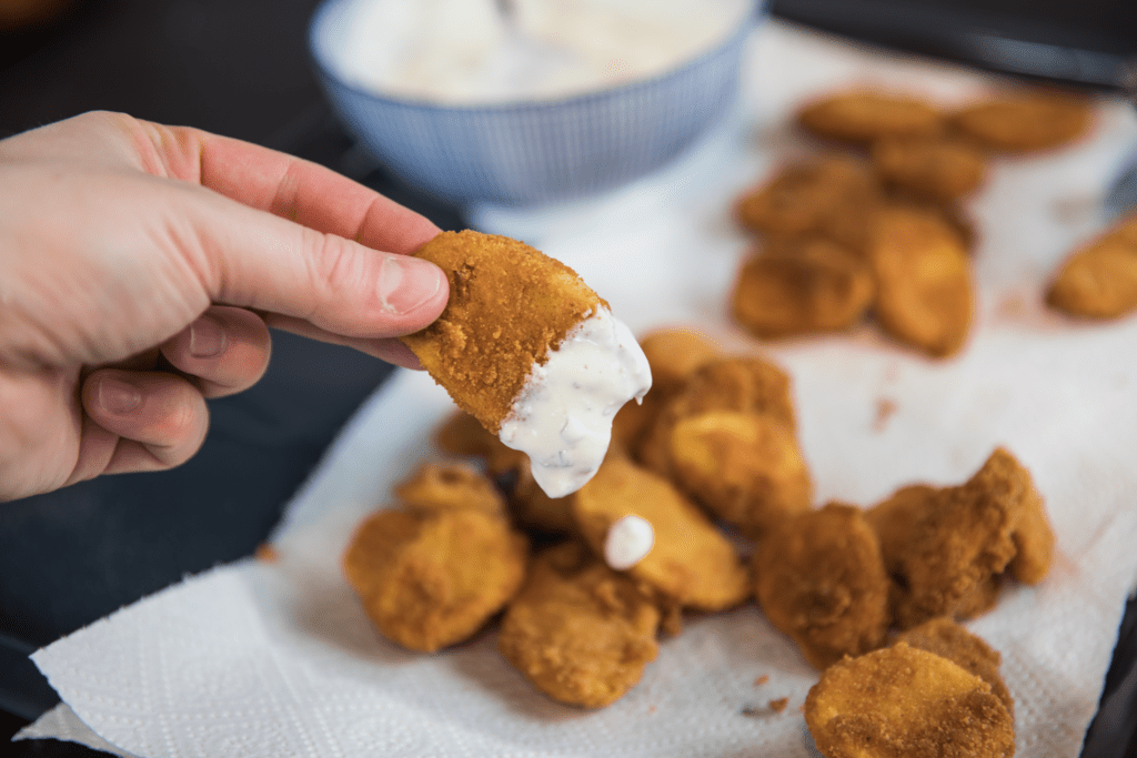Rezept-Video für Kartoffelschnitzel – zum Dippen | Entdeckermagazin Miomente