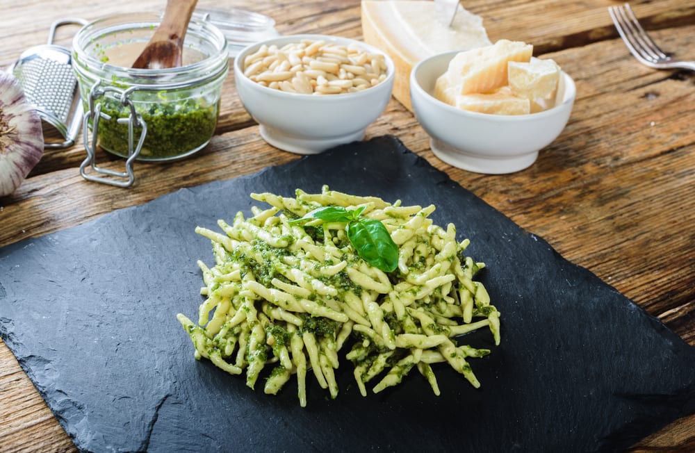 Trofie mit Pesto