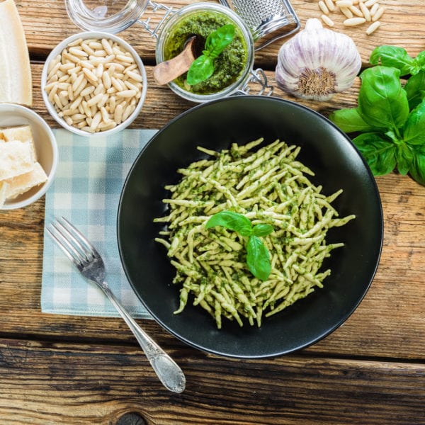 Trofie - italienische Pastaspezialität
