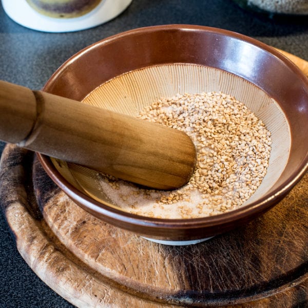 Gomashio aus Sesam und Salz