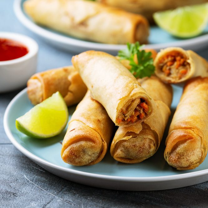 Rezept für thailändische Frühlingsrollen