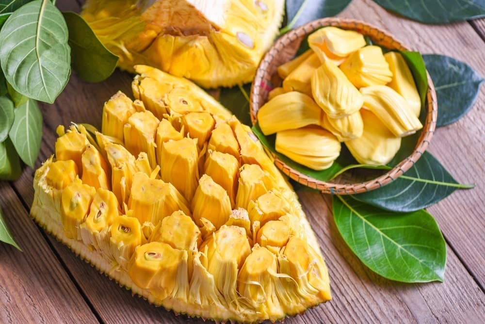 Reife Jackfruit innen