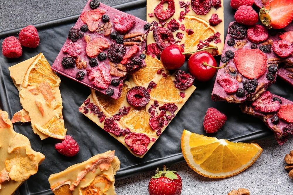 bunte Bruchschokolade