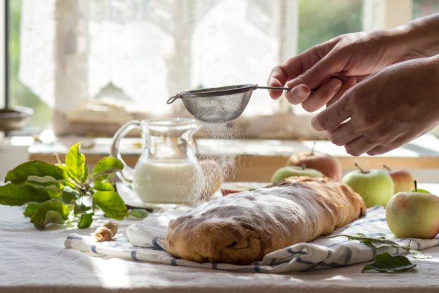 Backkkurs Köln – Strudel mit Puderzucker