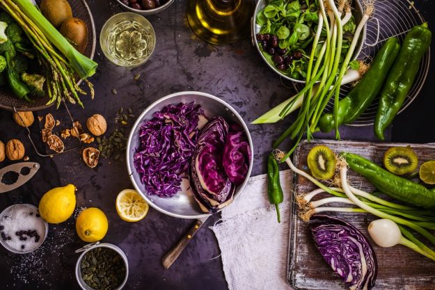 Vegetarischer Kochkurs Köln – Rotkohl und Gemüse