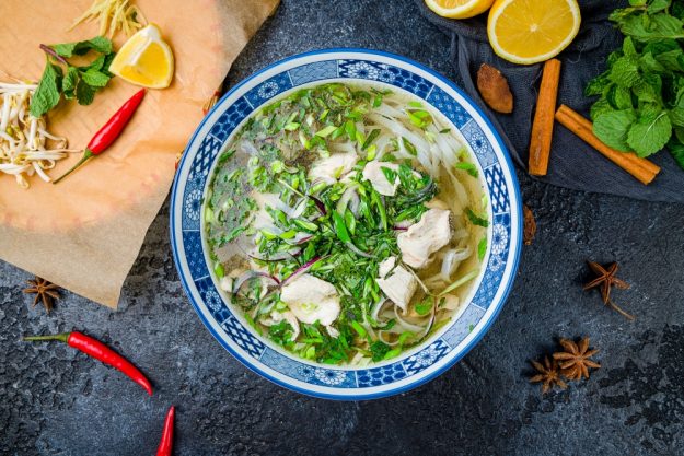 vietnamnesischer Kochkurs online die beste Suppe Pho 