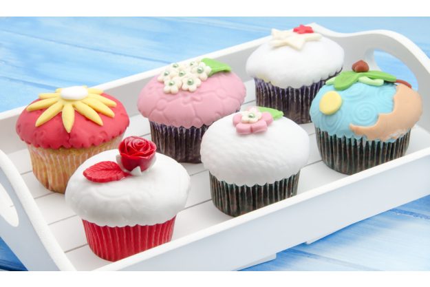 Cupcake-Kurs Frankfurt am Main - verzierte Cupcakes