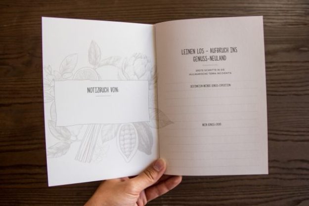 Erlebnis Geschenkgutschein 75 € – Notizbuch für Entdecker