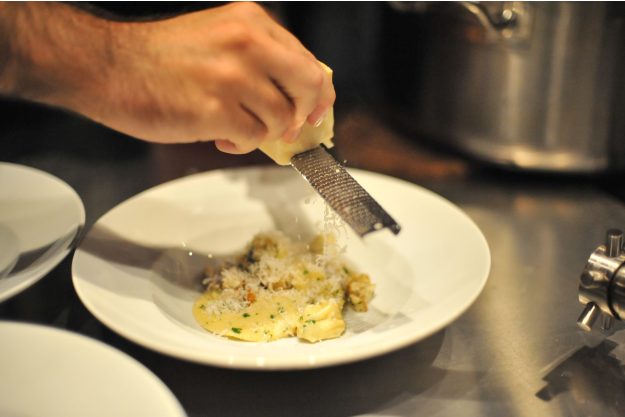 Italienischer Kochkurs Frankfurt - letztes Finish