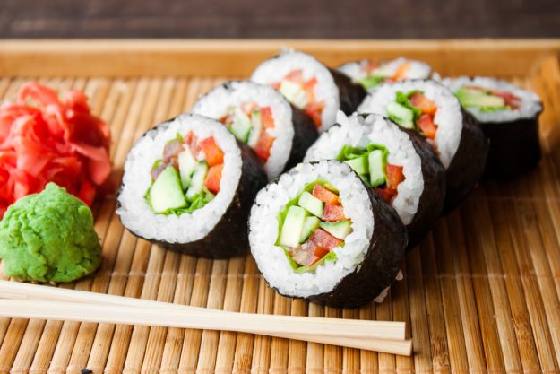 Sushi-Kurs Frankfurt – Lachs und Gurke
