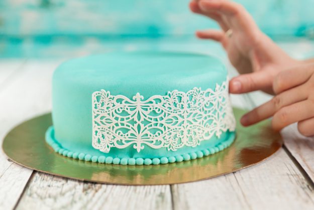 Tortenkurs Frankfurt – Fondant-Torte verzieren