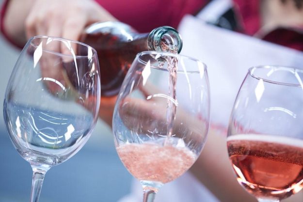Weinseminar Frankfurt: auch mal Rosé probieren